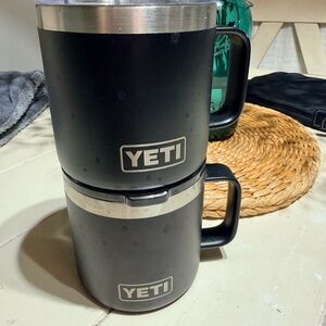 YETI Black Stainless Steel Tumblers